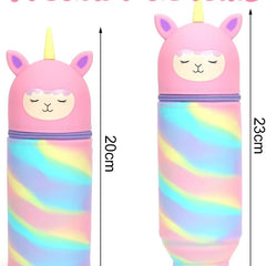 Unicorn Silicone Stationery Pouch