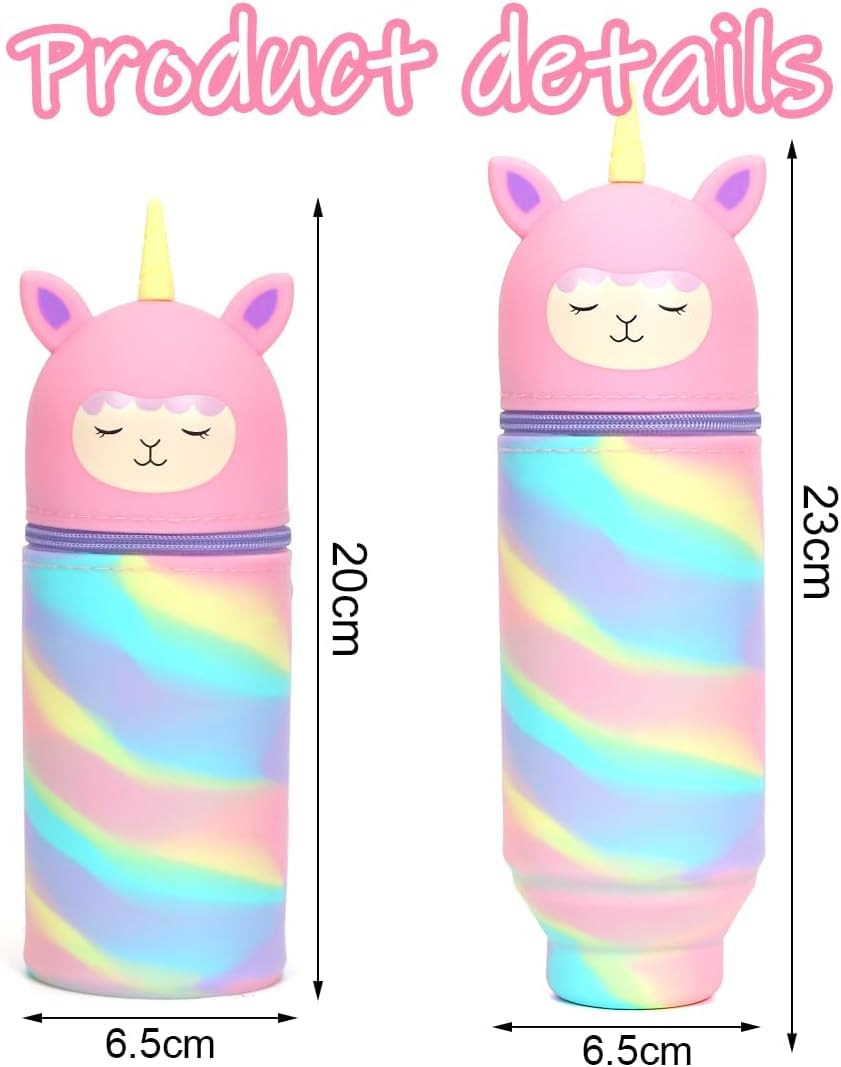 Unicorn Silicone Stationery Pouch