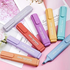 Glitter Highlighter Pen Set (4-Pack)