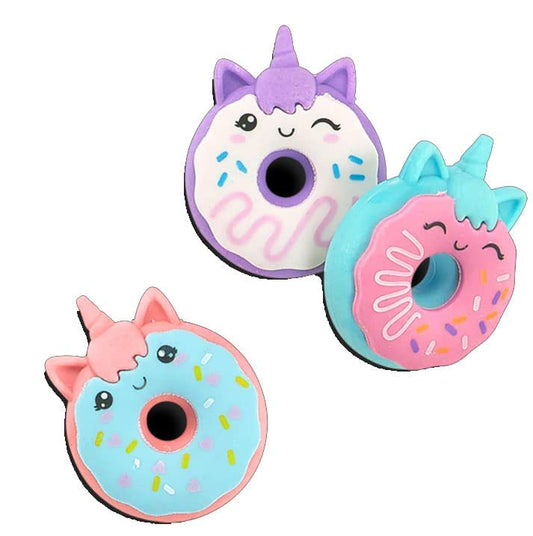 Cute Donut Shaped Erasers
