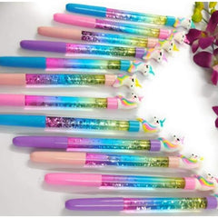 Unicorn Glitter Gel Pens Set (Blue)