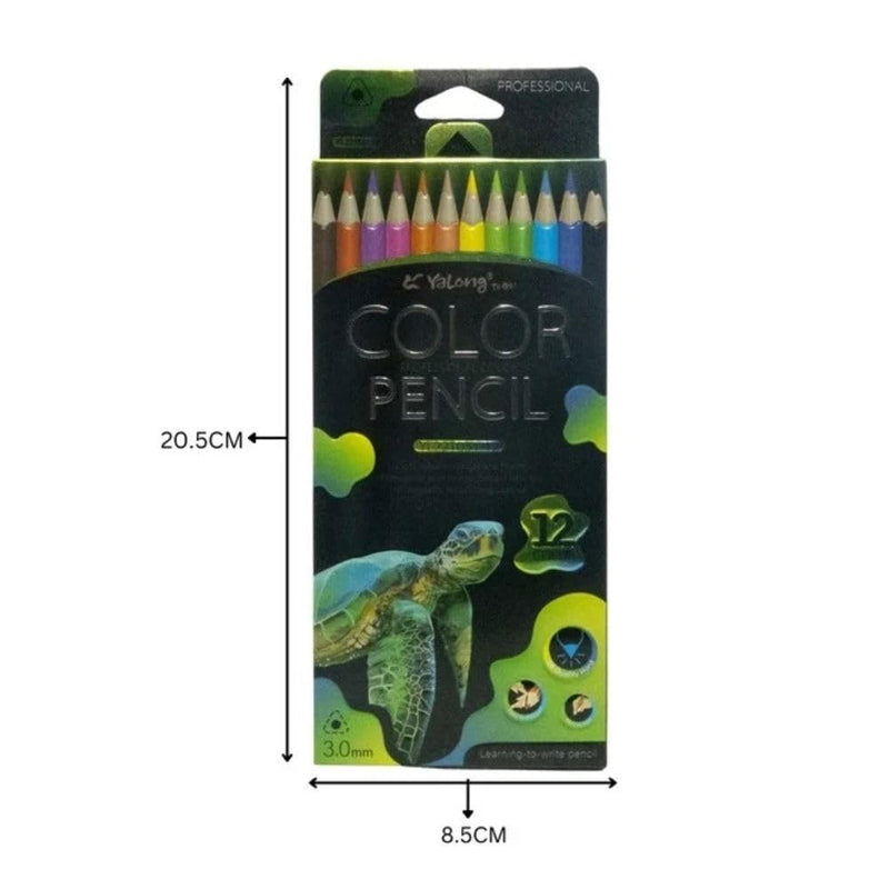 Premium Artists Color Pencils 12-Pack