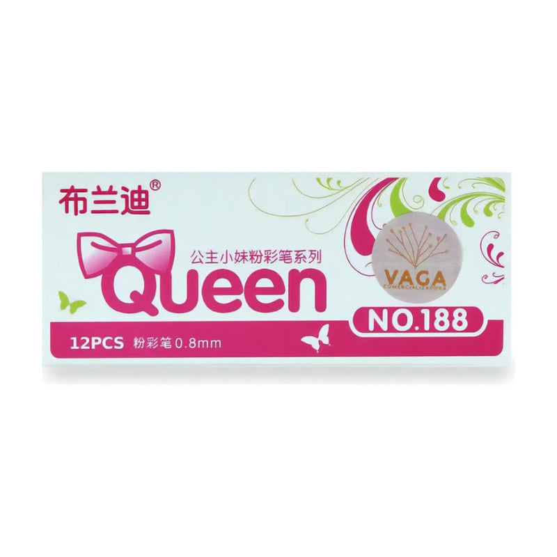 Glitter Gel Pens Set – Pack of 12