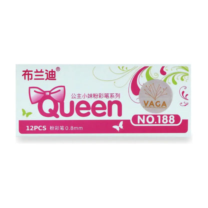 Glitter Gel Pens Set – Pack of 12