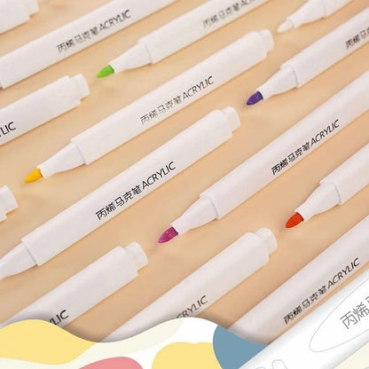 Acrylic Ink Marker Set (12 Shades)