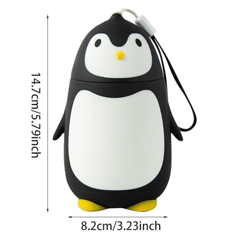 Kids Car-Shaped Water Bottle with Wheels & Strap