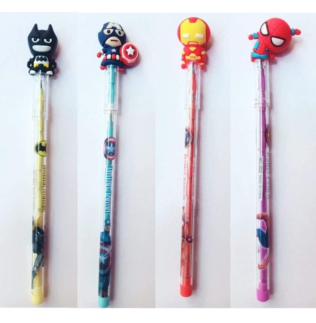 Superhero Pencil Set – 5 Pack