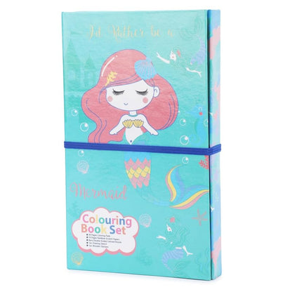 Premium 3-Fold Colouring Book Set