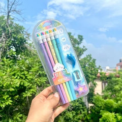 Cute Bunny Stationery Gift Set (9-Piece)