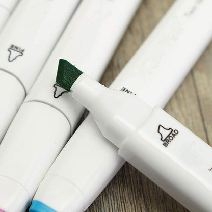 Twin Tip Art Markers- Set 12 Colors