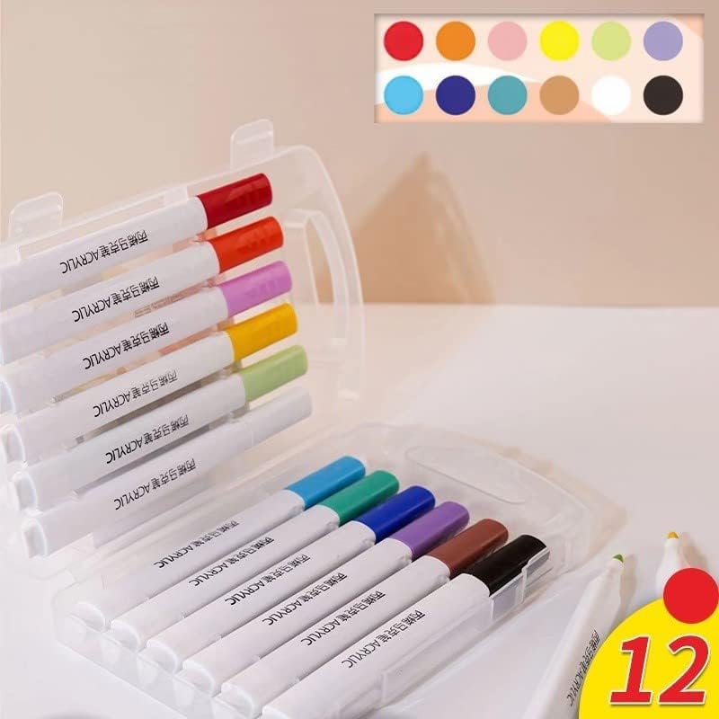 Acrylic Ink Marker Set (12 Shades)
