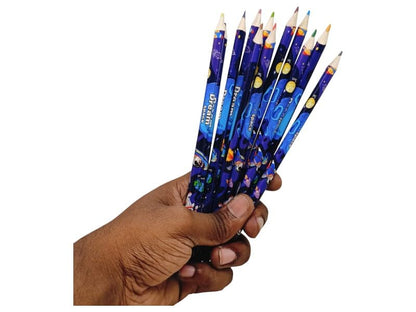 Unicorn & Space Colour Pencils (12-Pack)
