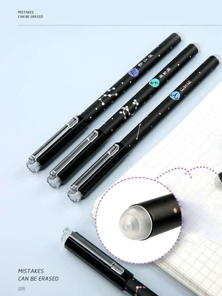 Erasable Gel Pen Set (12-Pack, Blue Ink)