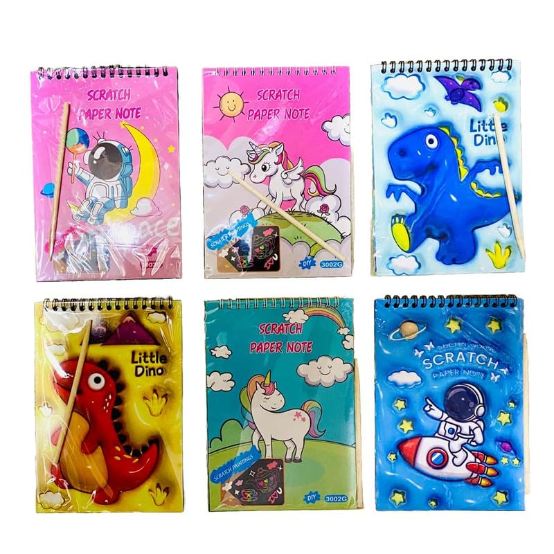 Scratch Art Book for Kids