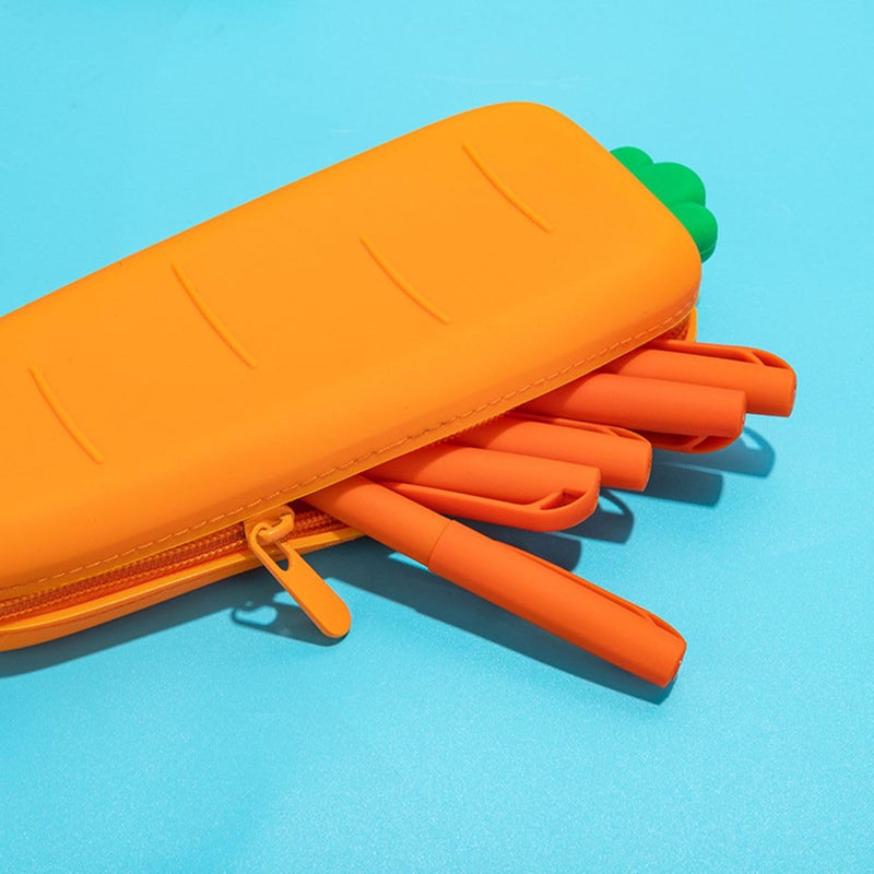 Soft Waterproof Zipper Pencil Pouch