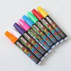 Liquid Chalk Markers Kit – 8 Vibrant Colors