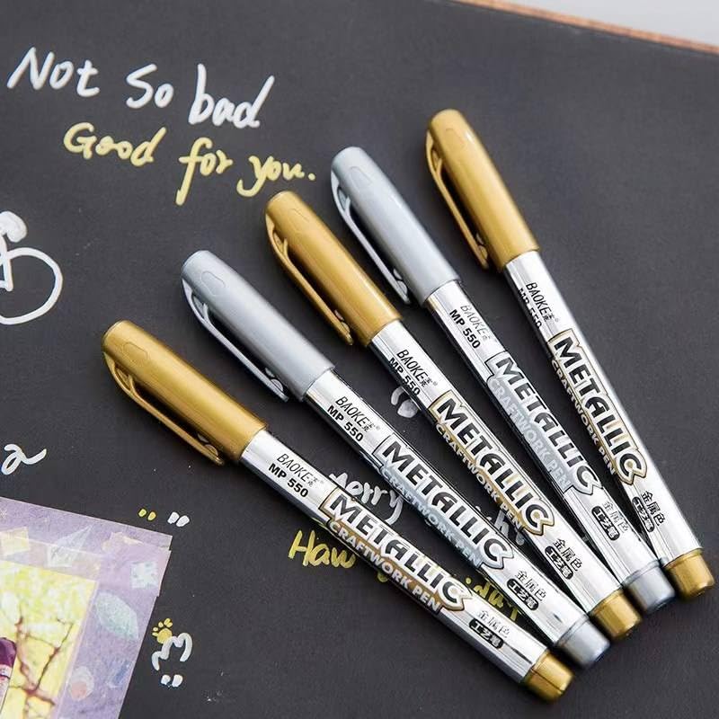 Metallic Marker Pens Set