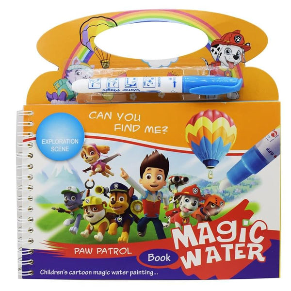 Pig Theme Magic Water Colouring Book