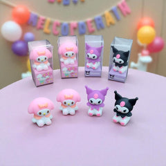 3D Cartoon Erasers | Kuromi & Melody Theme