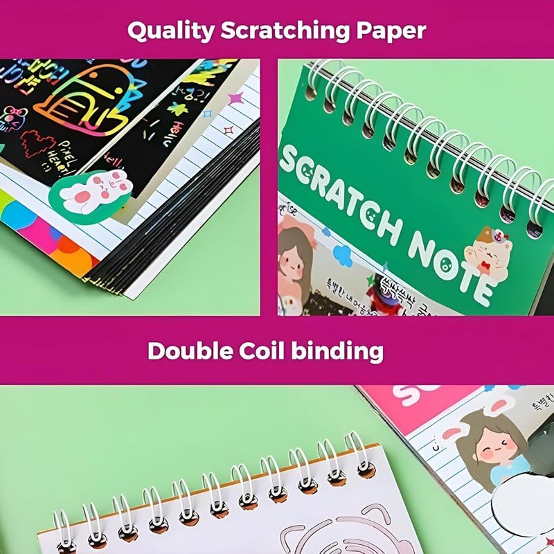 Scratch Art Book for Kids