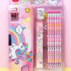 Cute Bunny Stationery Gift Set (9-Piece)