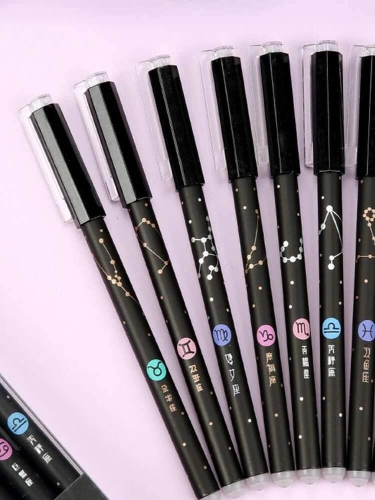 Erasable Gel Pen Set (12-Pack, Blue Ink)