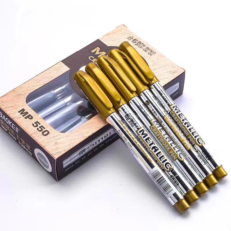 Metallic Marker Pens Set
