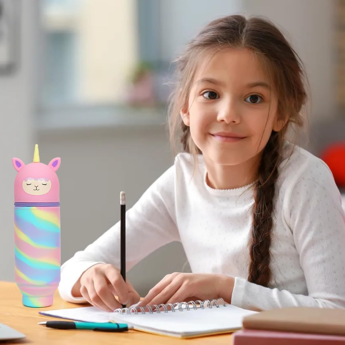 Unicorn Silicone Stationery Pouch