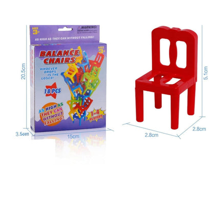 Chair Tower Stacking Game (36-Piece)