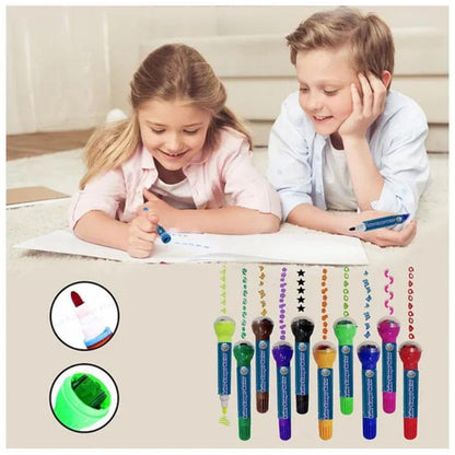 2-in-1 Roller Stamp Marker Pen