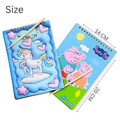 Scratch Art Book for Kids