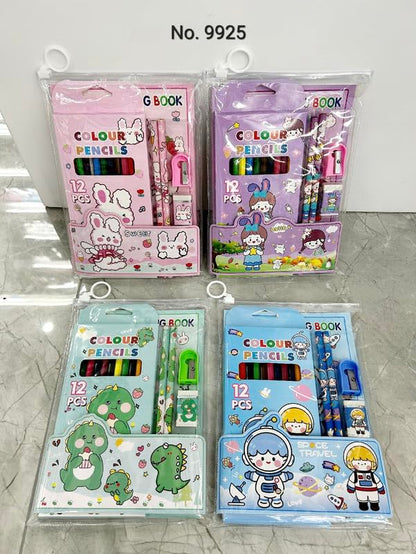 6-in-1 Kids Stationery Set