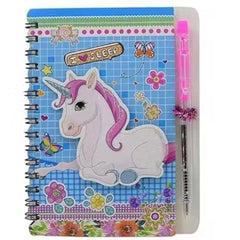 Premium Hard-Cover Spiral Notebook-200 Pages Ruled