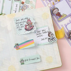 Sticky Notes Set (210 Sheets, 4 Sizes)