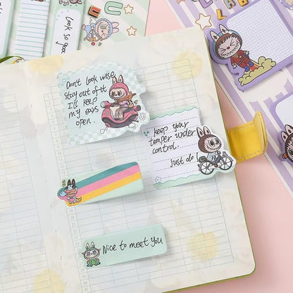 Sticky Notes Set (210 Sheets, 4 Sizes)