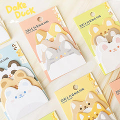 Sticky Notes Set (210 Sheets, 4 Sizes)