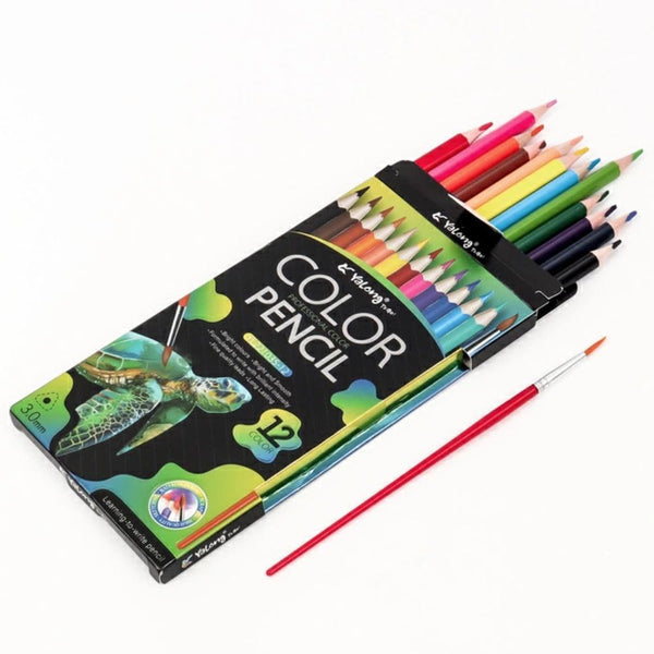 Premium Artists Color Pencils 12-Pack