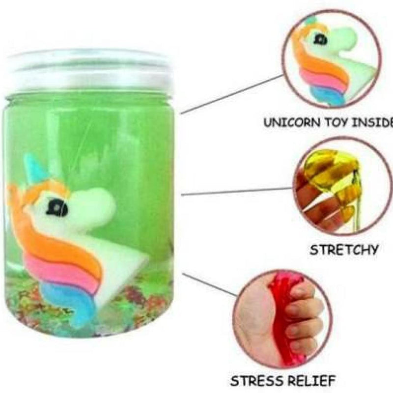 Unicorn Slime Jars- Set of 6