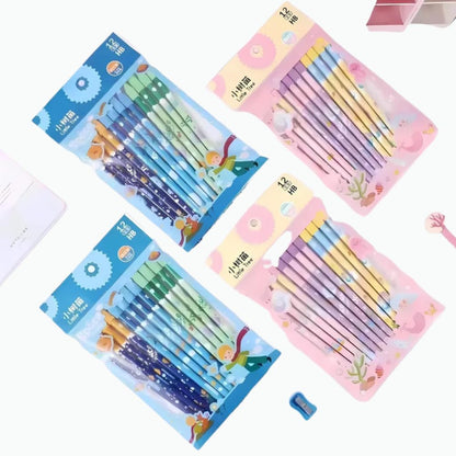 Rocket Eraser Top Pencils – Pack of 12