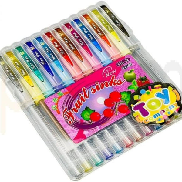 Glitter Gel Pens Set of 12