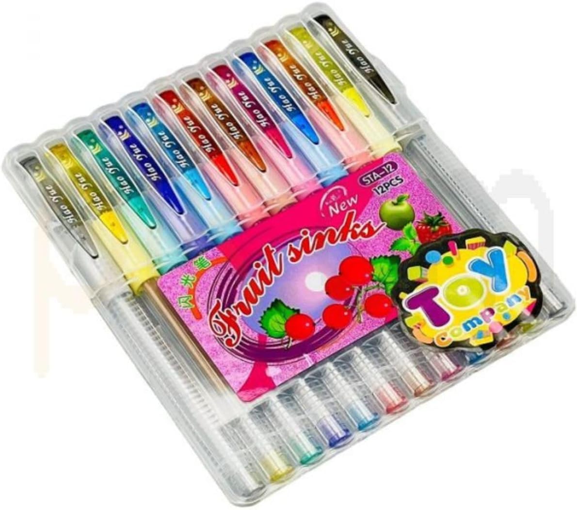 Glitter Gel Pens Set of 12