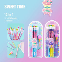 Cute Bunny Stationery Gift Set (9-Piece)