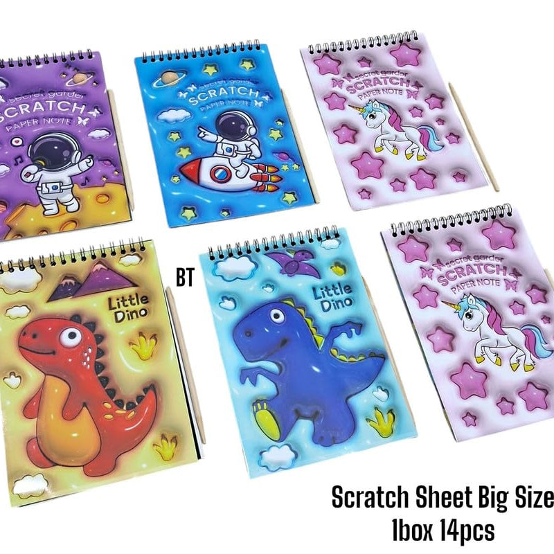 Scratch Art Book for Kids