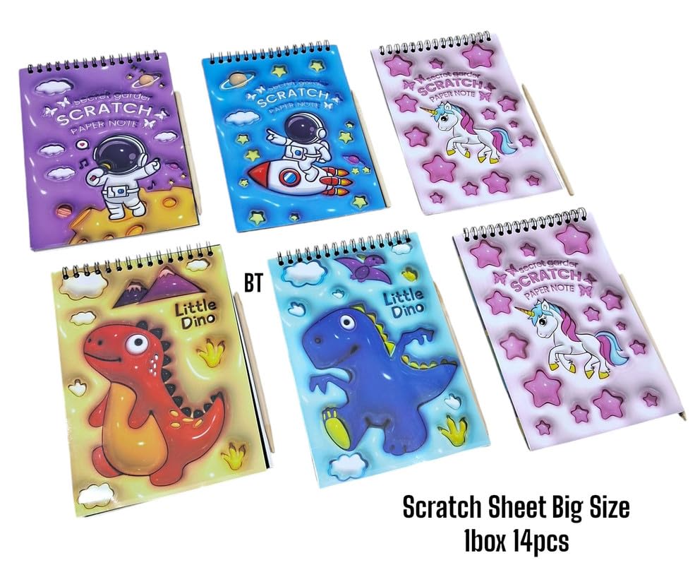 Scratch Art Book for Kids