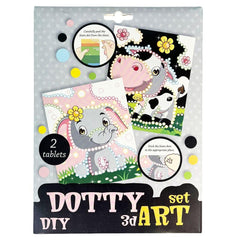 DIY Dotty 3D Art Painting Kit (Pack of 3)