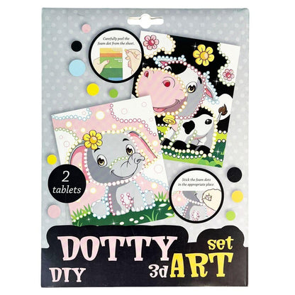 DIY Dotty 3D Art Painting Kit (Pack of 3)