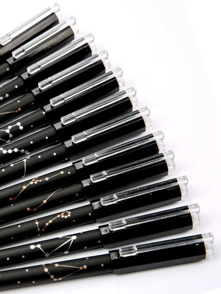 Erasable Gel Pen Set (12-Pack, Blue Ink)