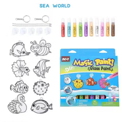 DIY Glass Paint Kit (Peelable)