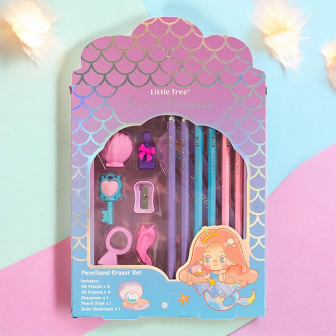 Cute Bunny Stationery Gift Set (9-Piece)