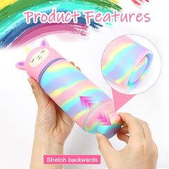Unicorn Silicone Stationery Pouch